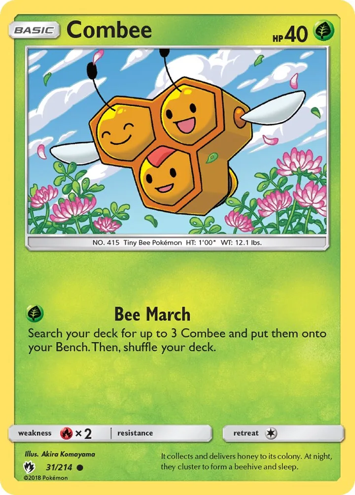 Combee, Lost Thunder 31/214