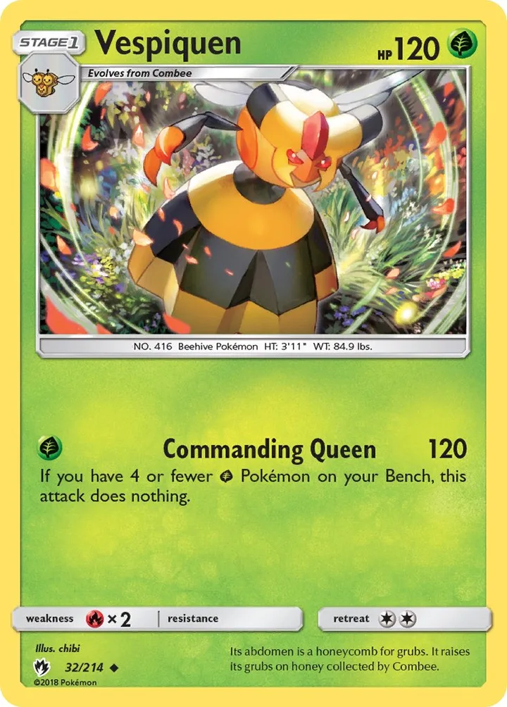 Vespiquen, Lost Thunder 32/214