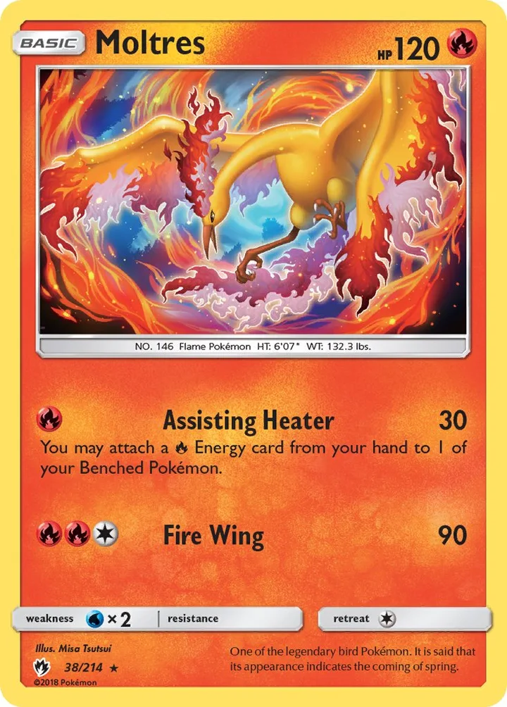 Moltres, Lost Thunder 38/214