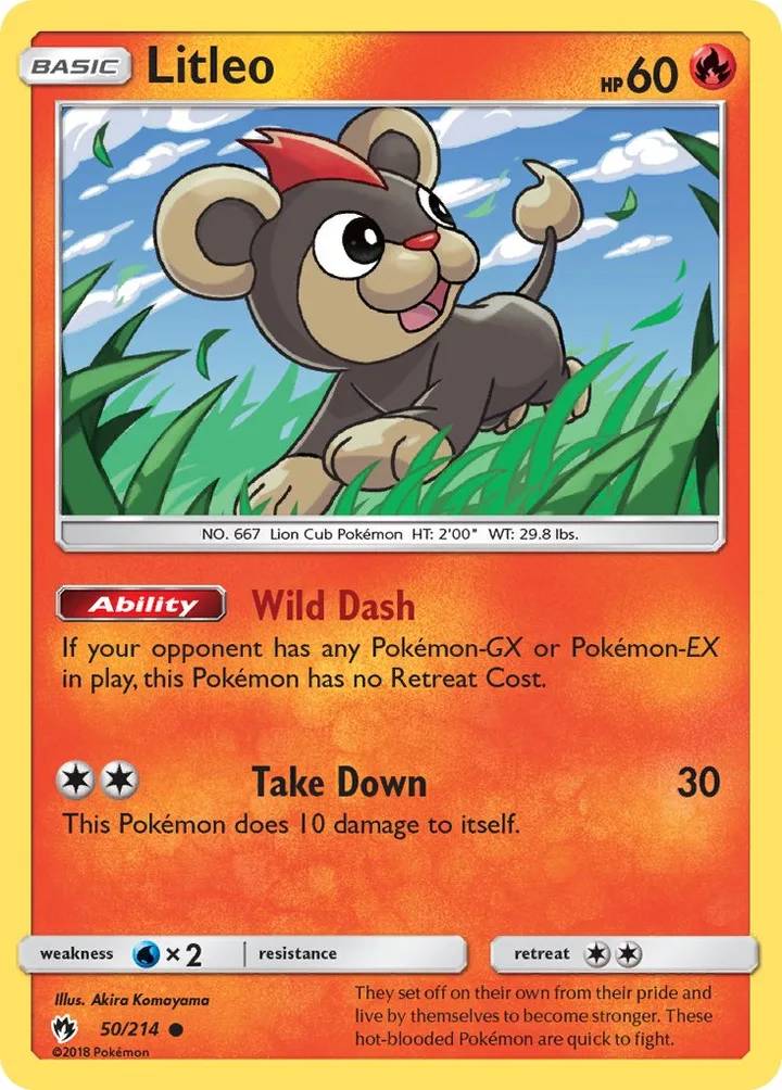 Litleo, Lost Thunder 50/214