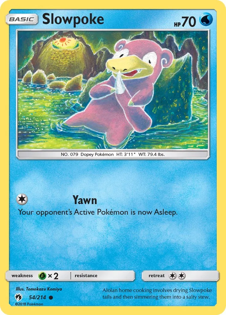 Slowpoke, Lost Thunder 54/214