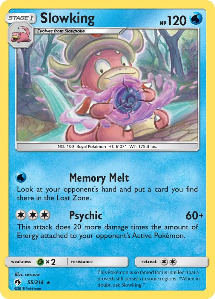 Slowking, Lost Thunder 55/214