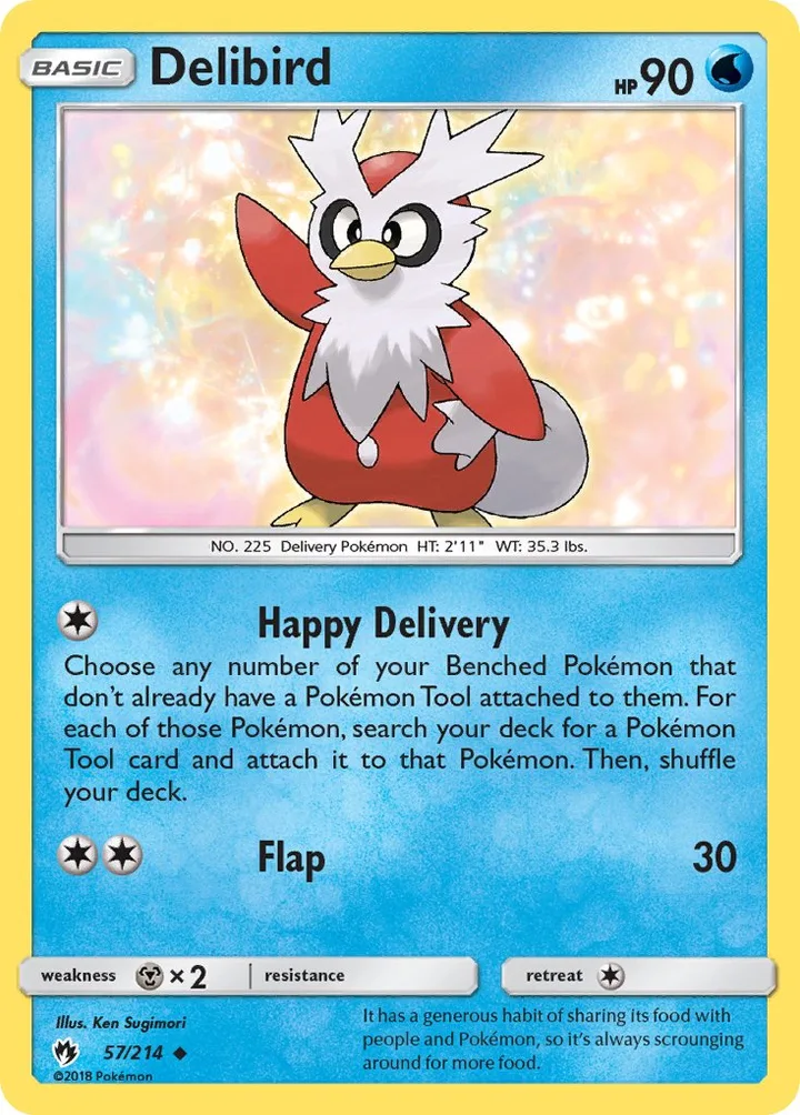 Delibird, Lost Thunder 57/214