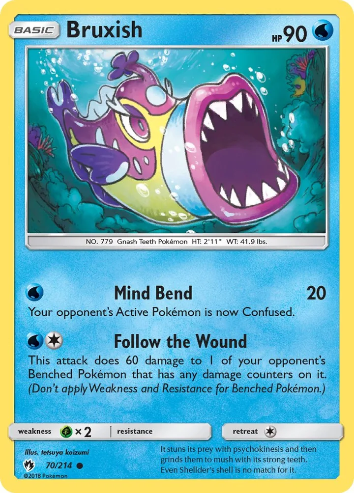 Bruxish, Lost Thunder 70/214