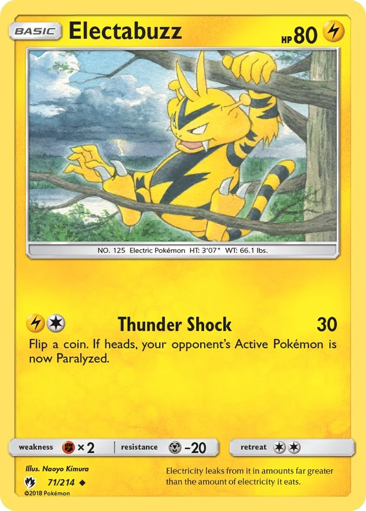 Electabuzz, Lost Thunder 71/214