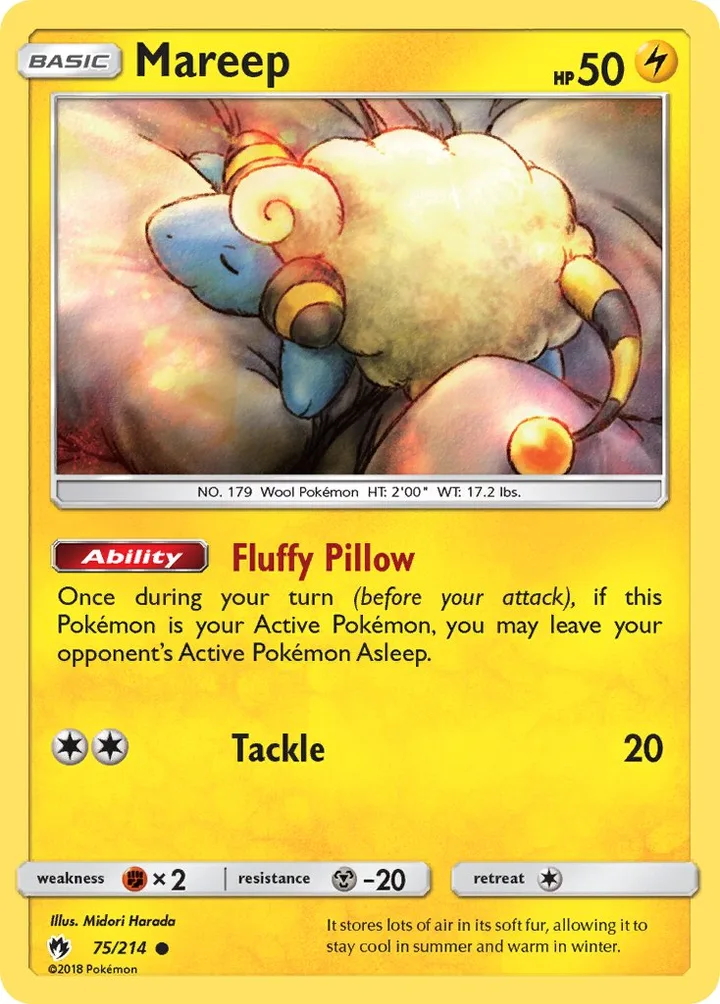 Mareep, Lost Thunder 75/214
