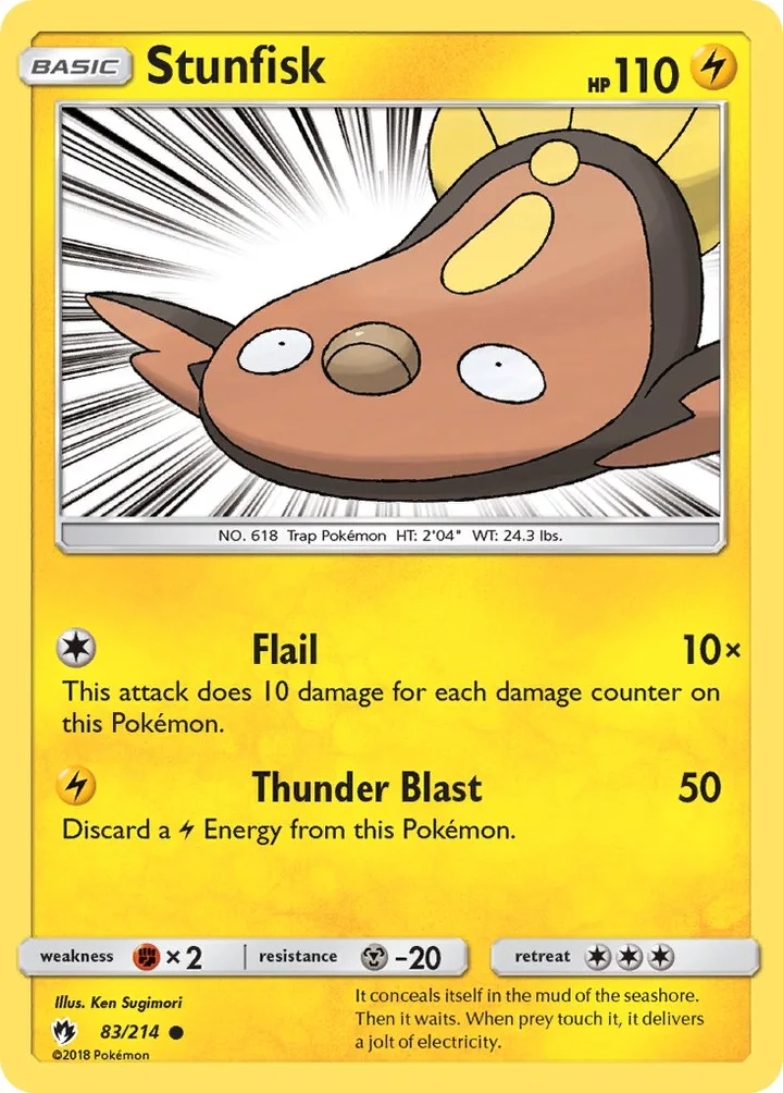 Stunfisk, Lost Thunder 83/214