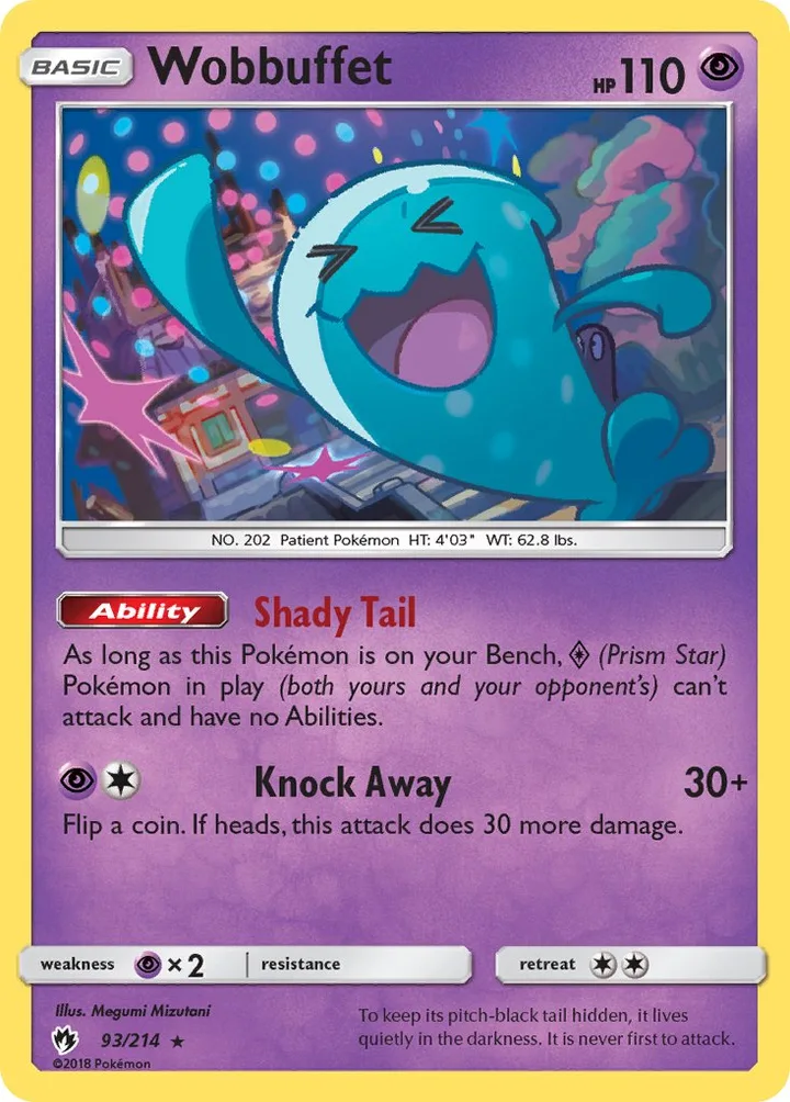 Wobbuffet, Lost Thunder 93/214