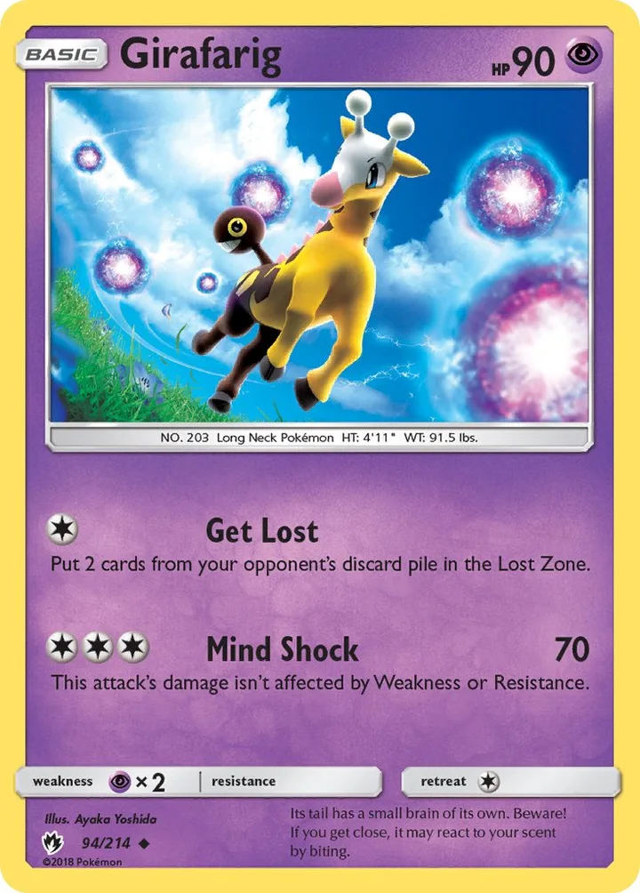 Girafarig, Lost Thunder 94/214