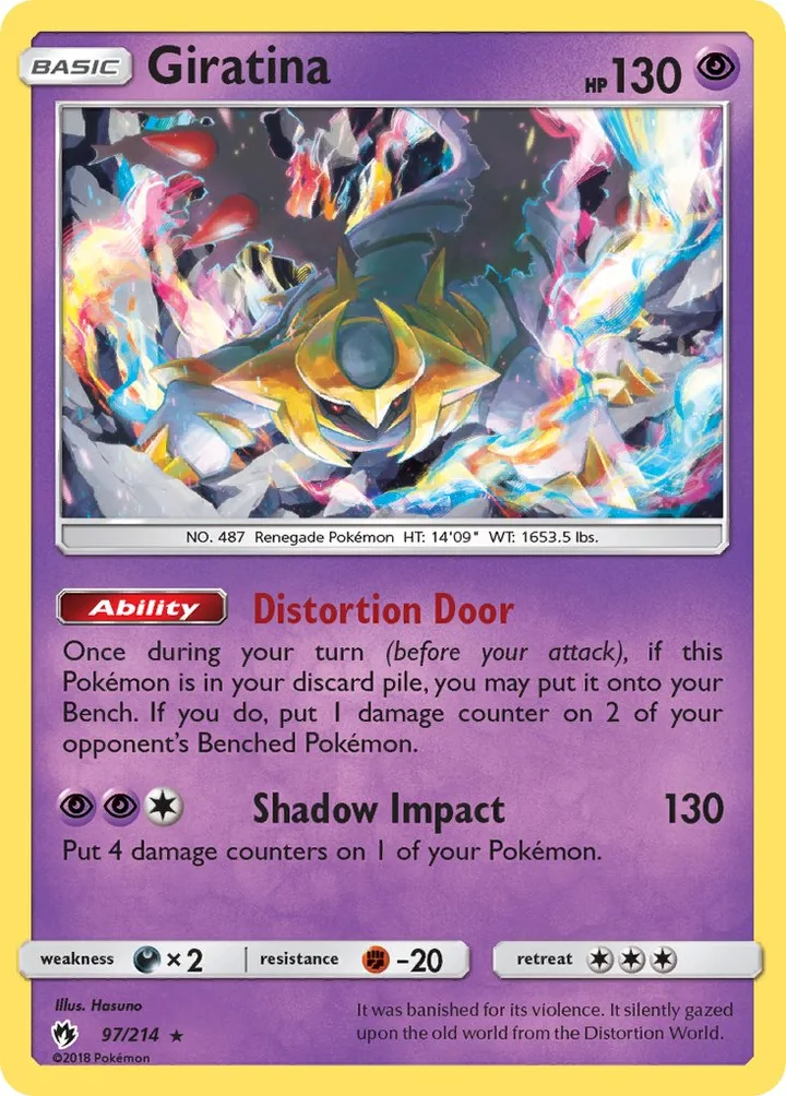 Giratina, Lost Thunder 97/214