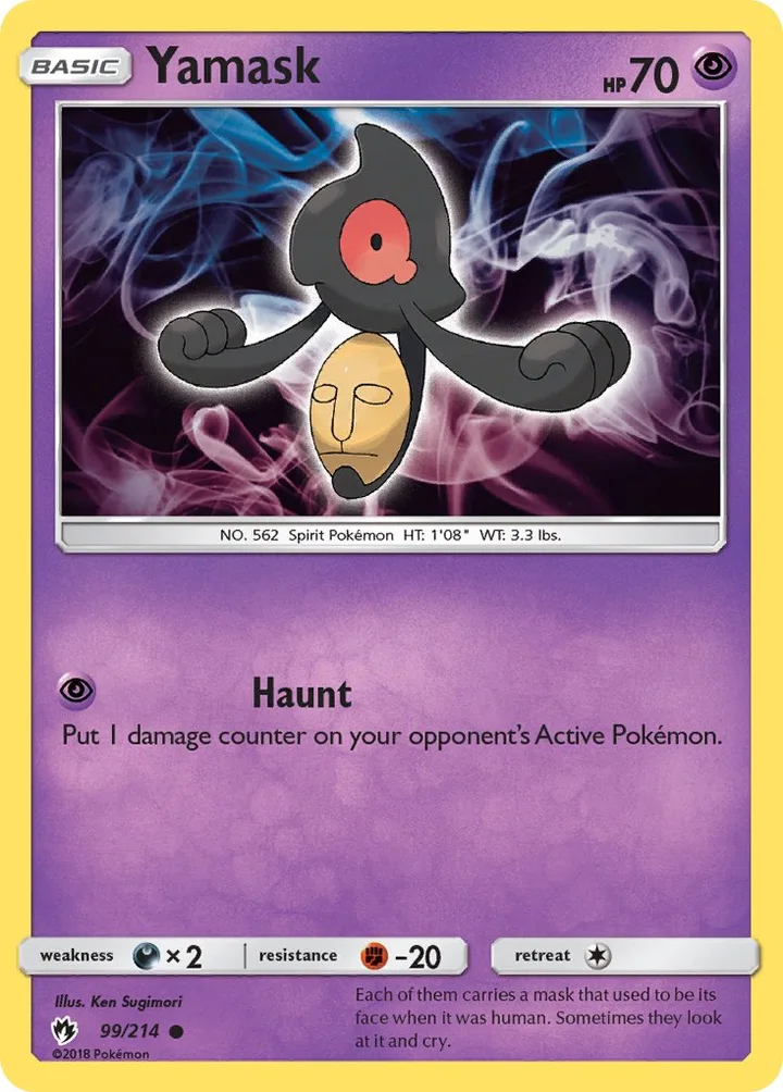 Yamask, Lost Thunder 99/214