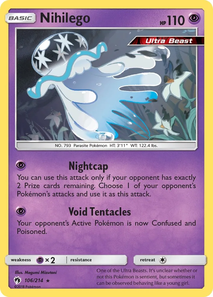 Nihilego, Lost Thunder 106/214