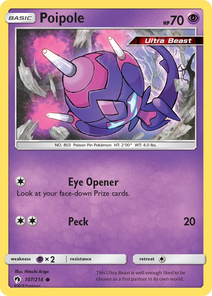 Poipole, Lost Thunder 107/214