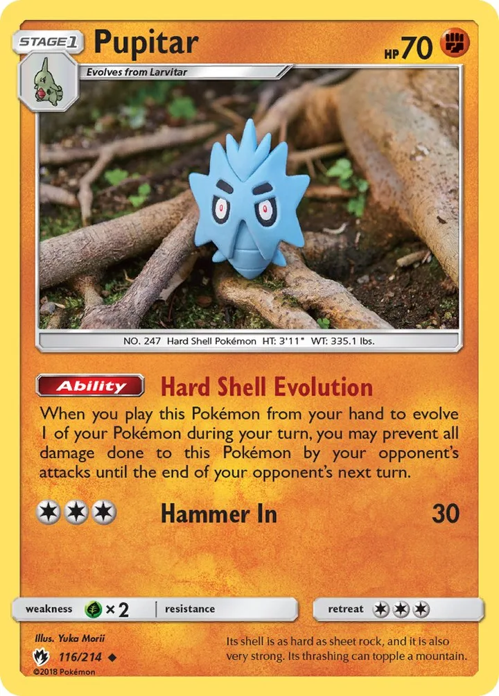 Pupitar, Lost Thunder 116/214