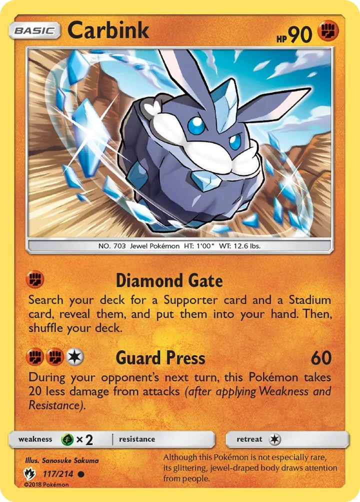 Carbink, Lost Thunder 117/214