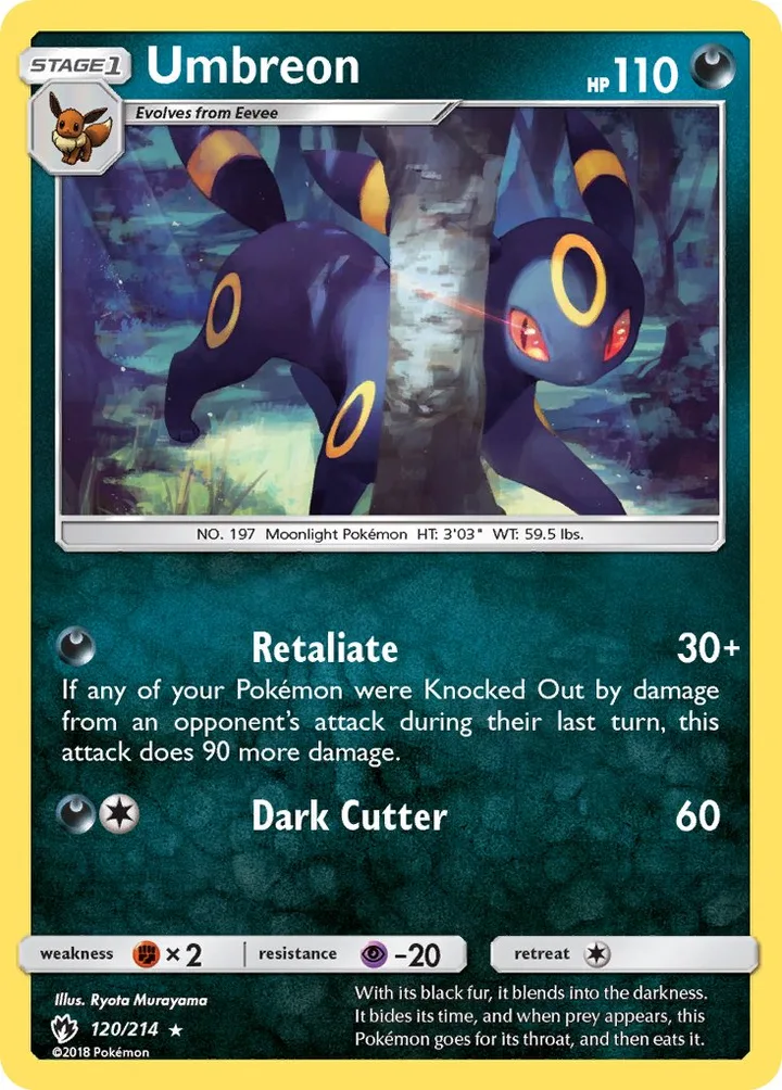 Umbreon, Lost Thunder 120/214
