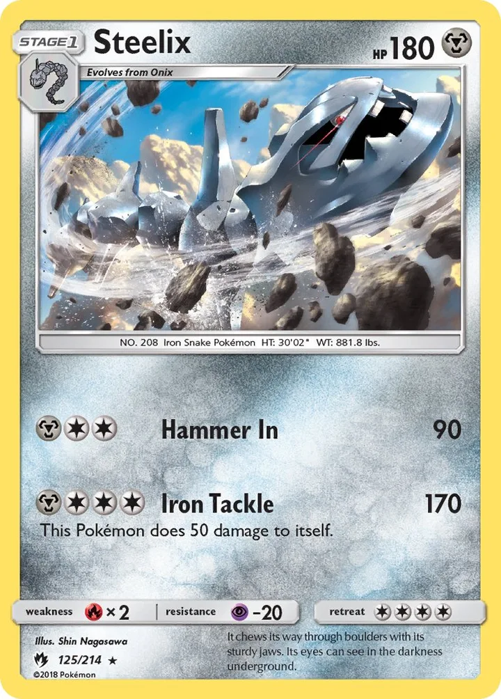 Steelix, Lost Thunder 125/214