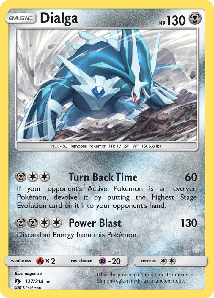 Dialga, Lost Thunder 127/214