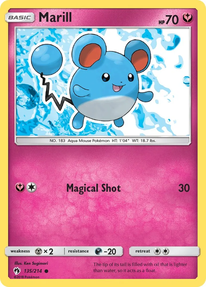 Marill, Lost Thunder 135/214