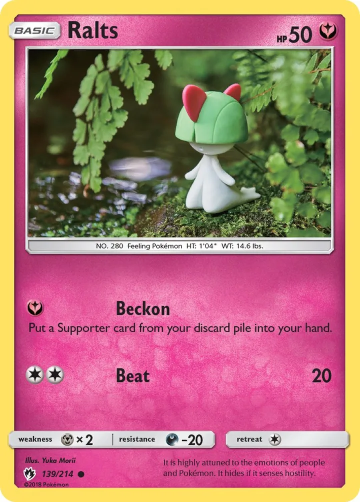 Ralts, Lost Thunder 139/214