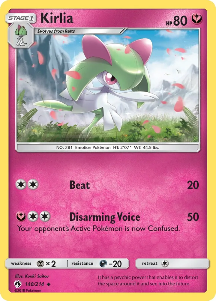 Kirlia, Lost Thunder 140/214