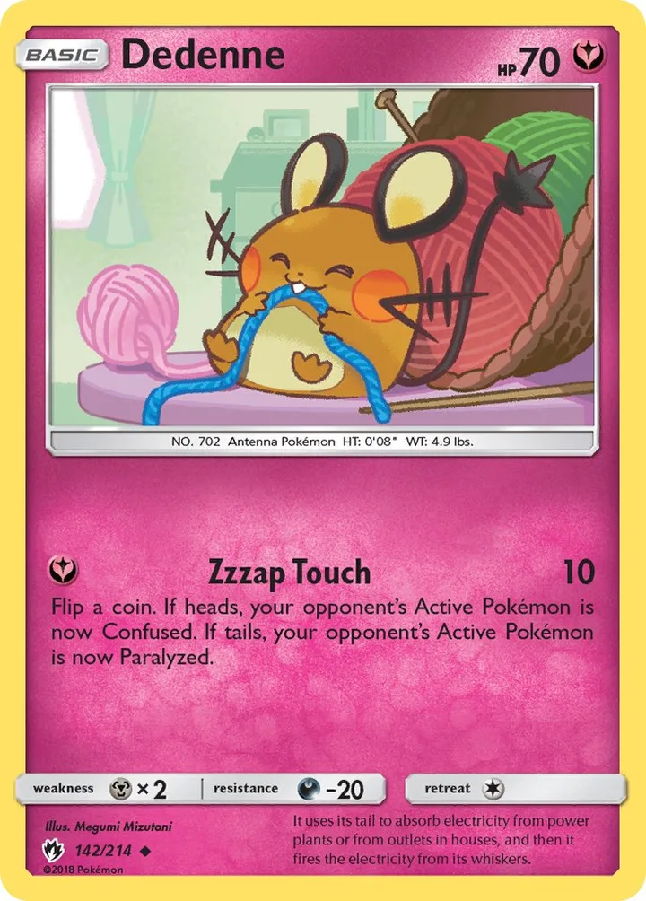 Dedenne, Lost Thunder 142/214