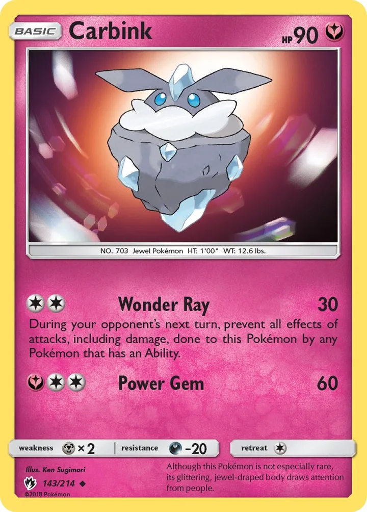 Carbink, Lost Thunder 143/214
