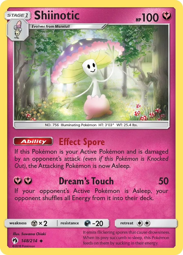 Shiinotic, Lost Thunder 148/214
