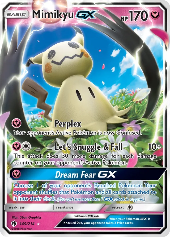 Mimikyu-GX, Lost Thunder 149/214
