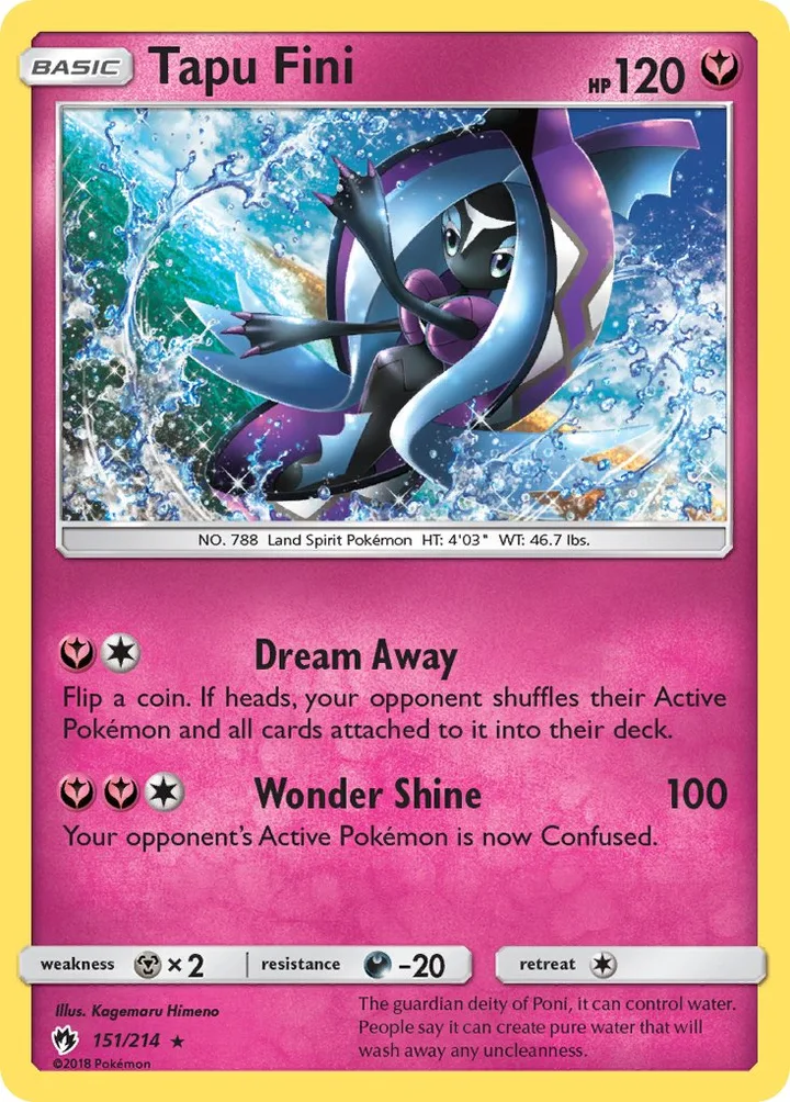 Tapu Fini, Lost Thunder 151/214
