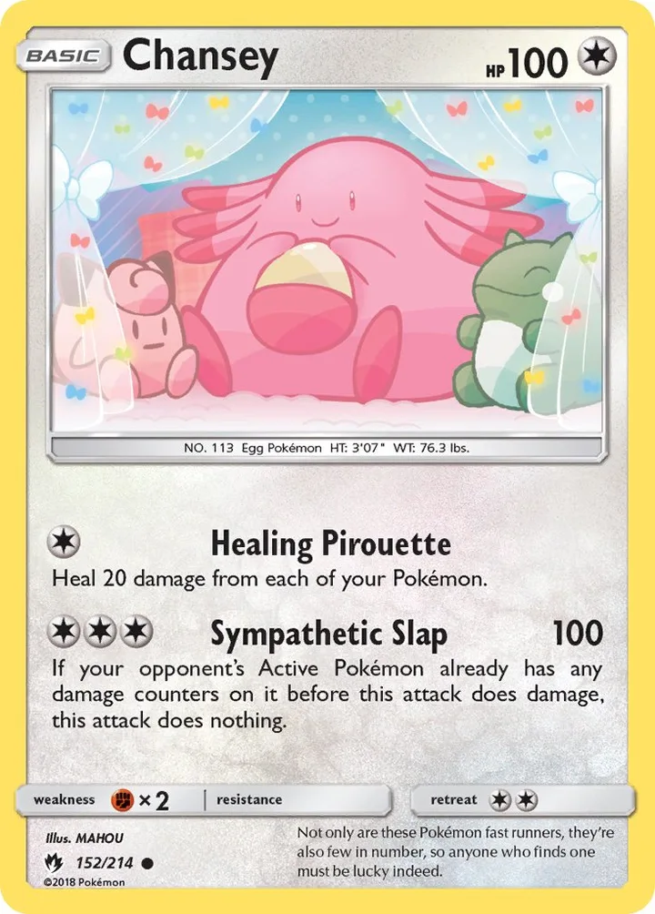 Chansey, Lost Thunder 152/214