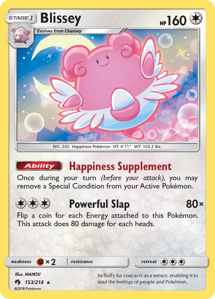 Blissey, Lost Thunder 153/214
