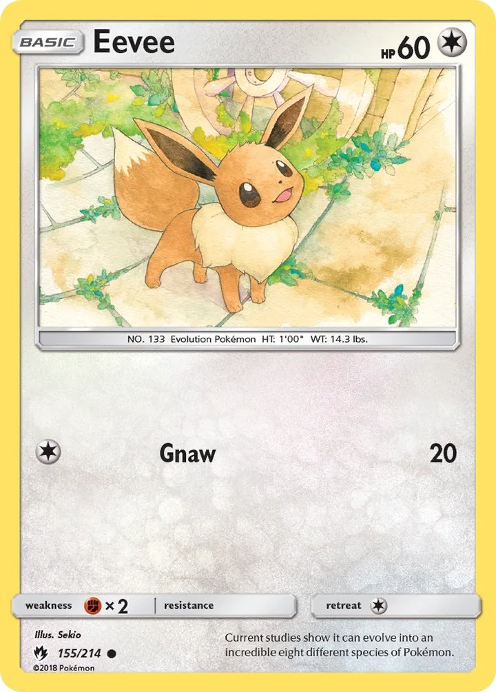 Eevee, Lost Thunder 155/214