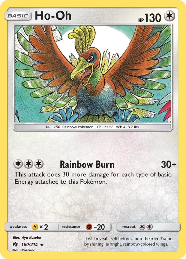 Ho-Oh, Lost Thunder 160/214