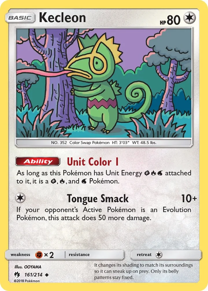 Kecleon, Lost Thunder 161/214
