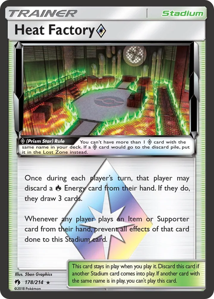 Heat Factory Prism Star, Lost Thunder 178/214