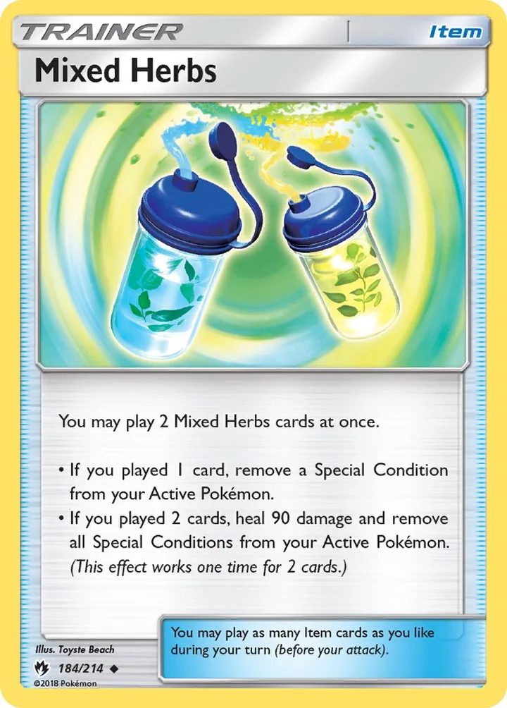 Mixed Herbs, Lost Thunder 184/214