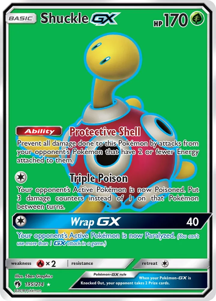 Shuckle-GX, Lost Thunder 195/214