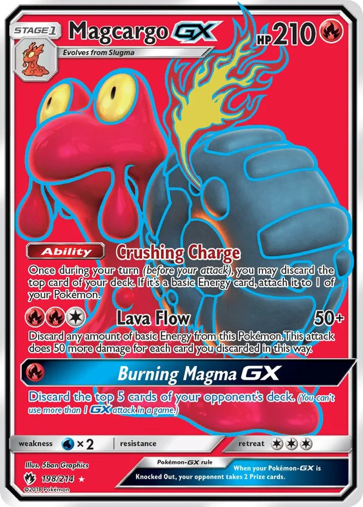 Magcargo-GX, Lost Thunder 198/214