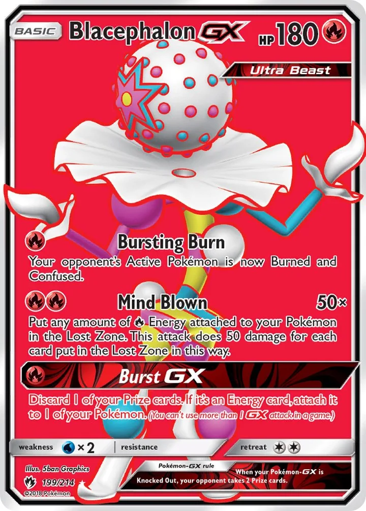 Blacephalon-GX, Lost Thunder 199/214