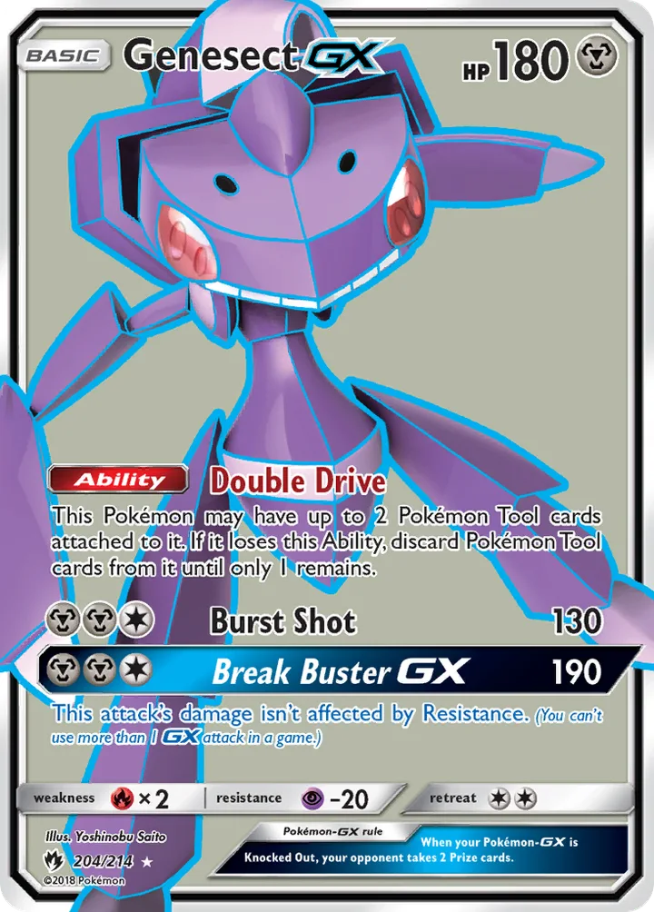 Genesect-GX, Lost Thunder 204/214