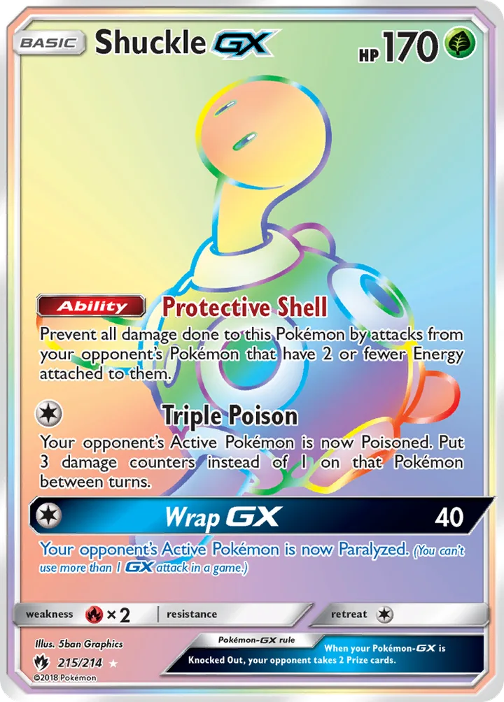 Shuckle-GX, Lost Thunder 215/214