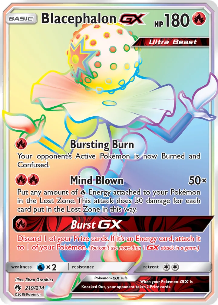 Blacephalon-GX, Lost Thunder 219/214