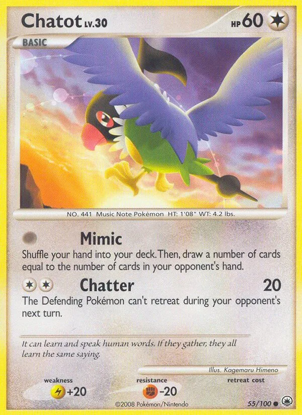 Chatot, Majestic Dawn 55/100