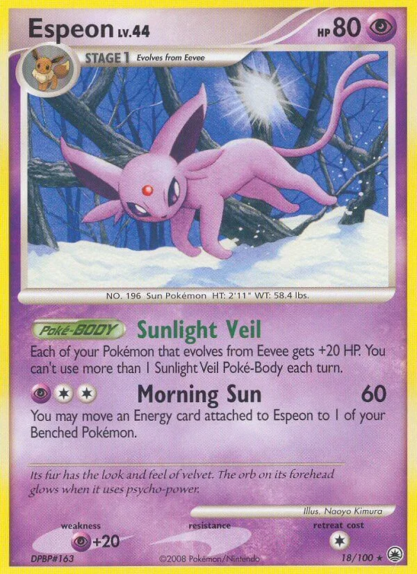 Espeon, Majestic Dawn 18/100