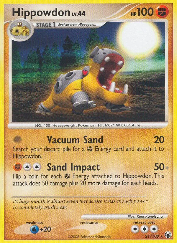 Hippowdon, Majestic Dawn 21/100