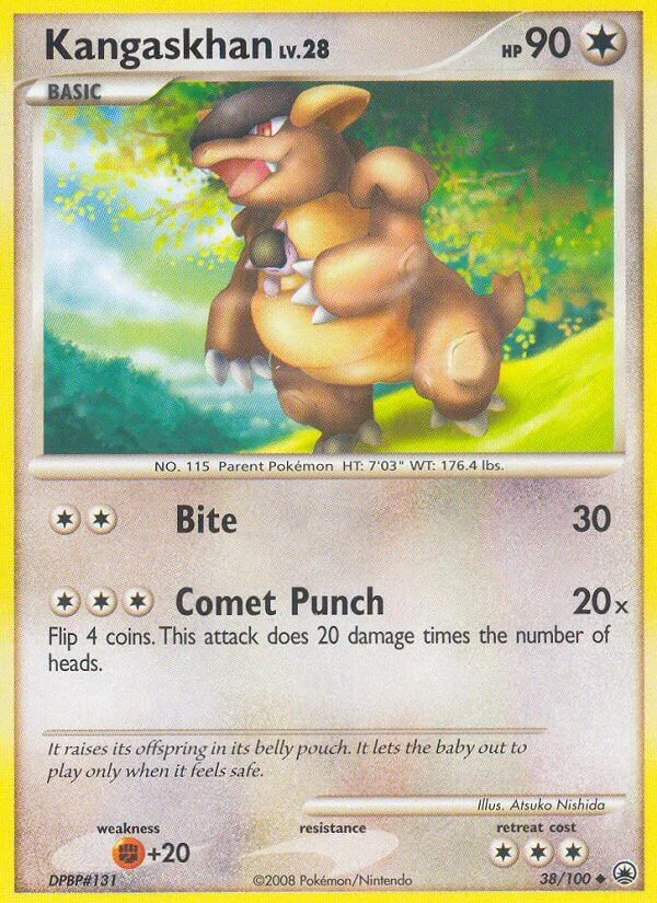 Kangaskhan, Majestic Dawn 38/100