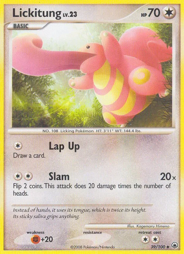 Lickitung, Majestic Dawn 39/100