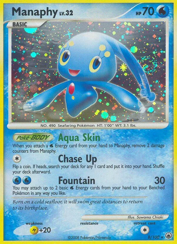 Manaphy, Majestic Dawn 8/100
