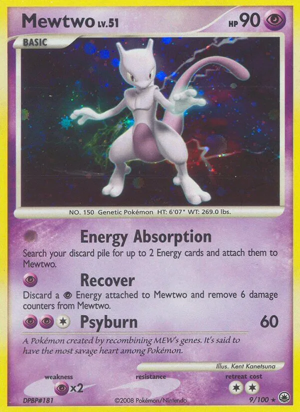 Mewtwo, Majestic Dawn 9/100
